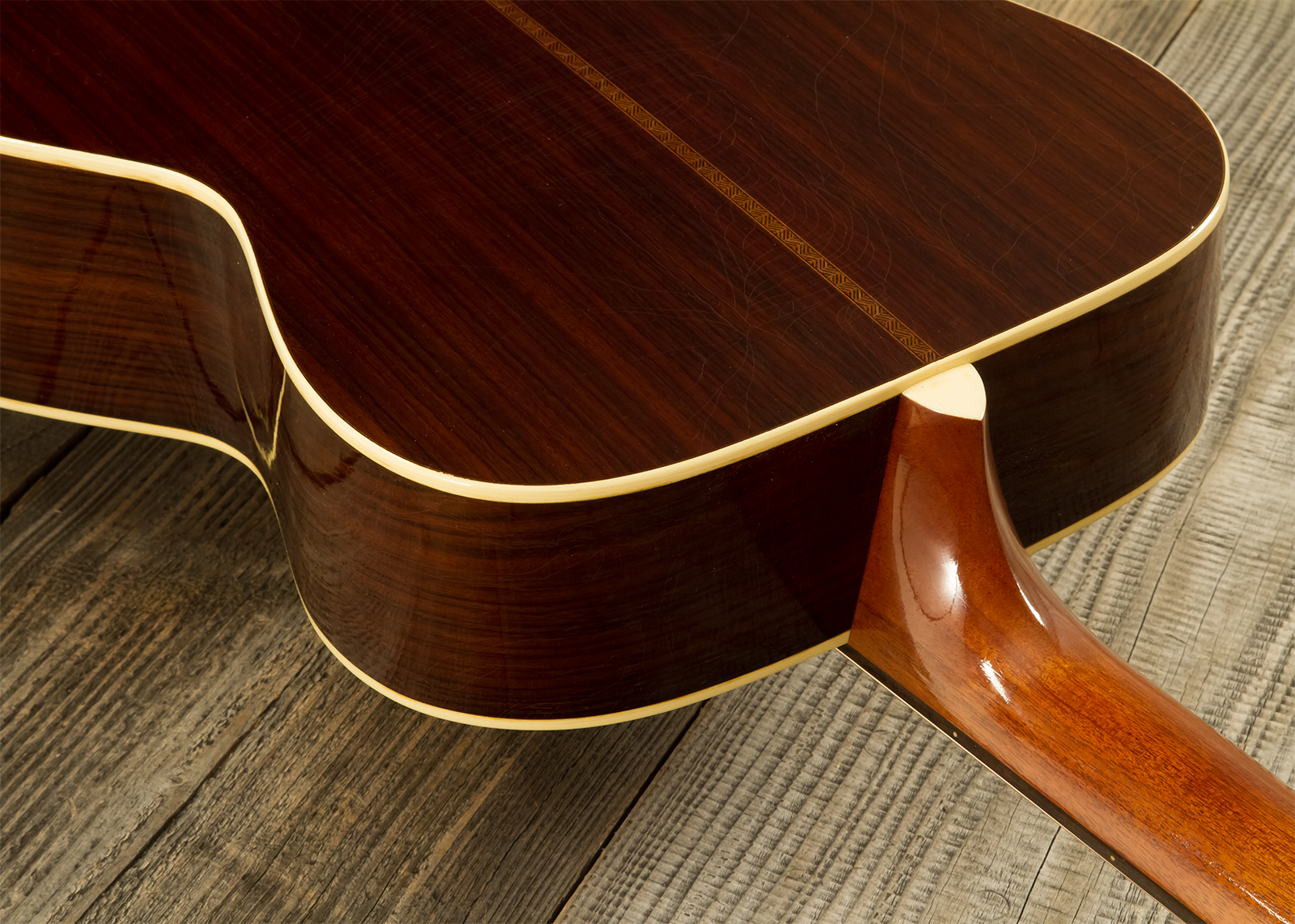 Atkin Om37 Orchestra Model Epicea Palissandre Eb #3558 - Aged Natural - Guitare Folk - Variation 10