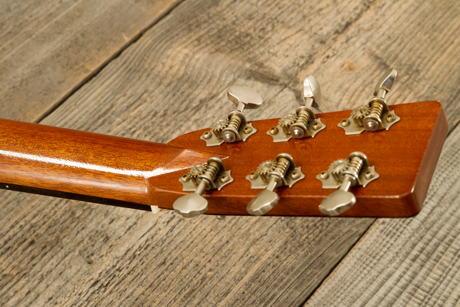 Atkin Om37 Orchestra Model Epicea Palissandre Eb #3558 - Aged Natural - Guitare Folk - Variation 13