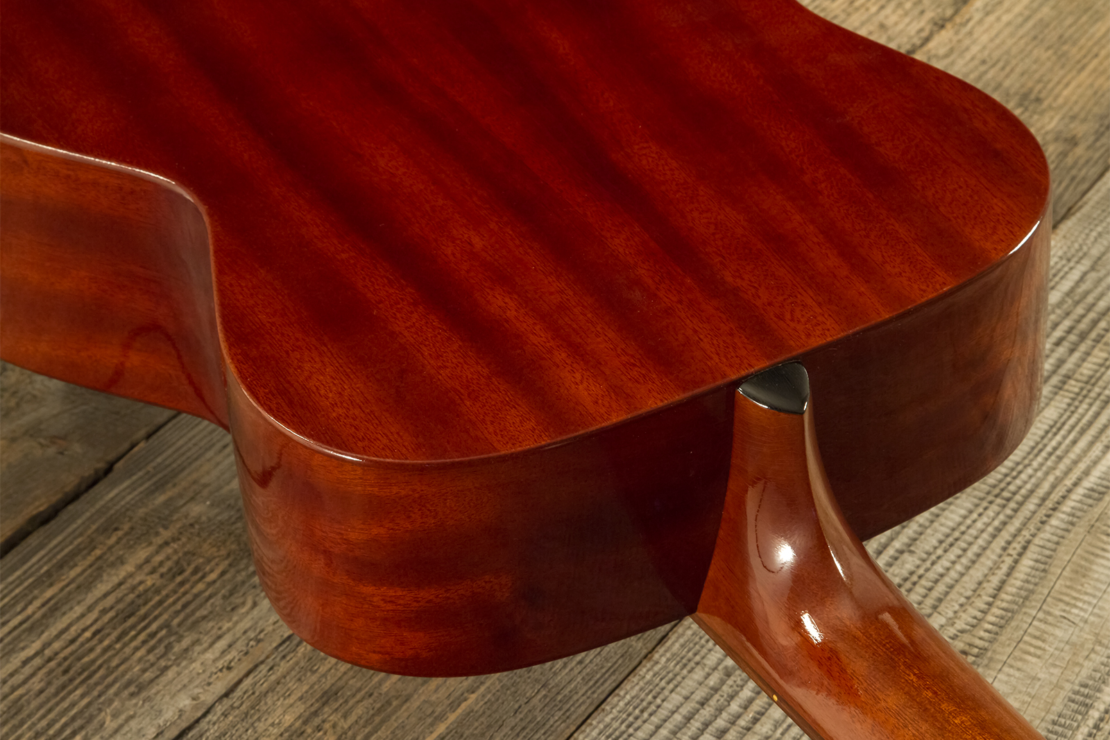 Atkin Oo14 Dust Bowl 00 Shsc Tout Acajou Rw #3855 - Natural - Guitare Folk - Variation 9