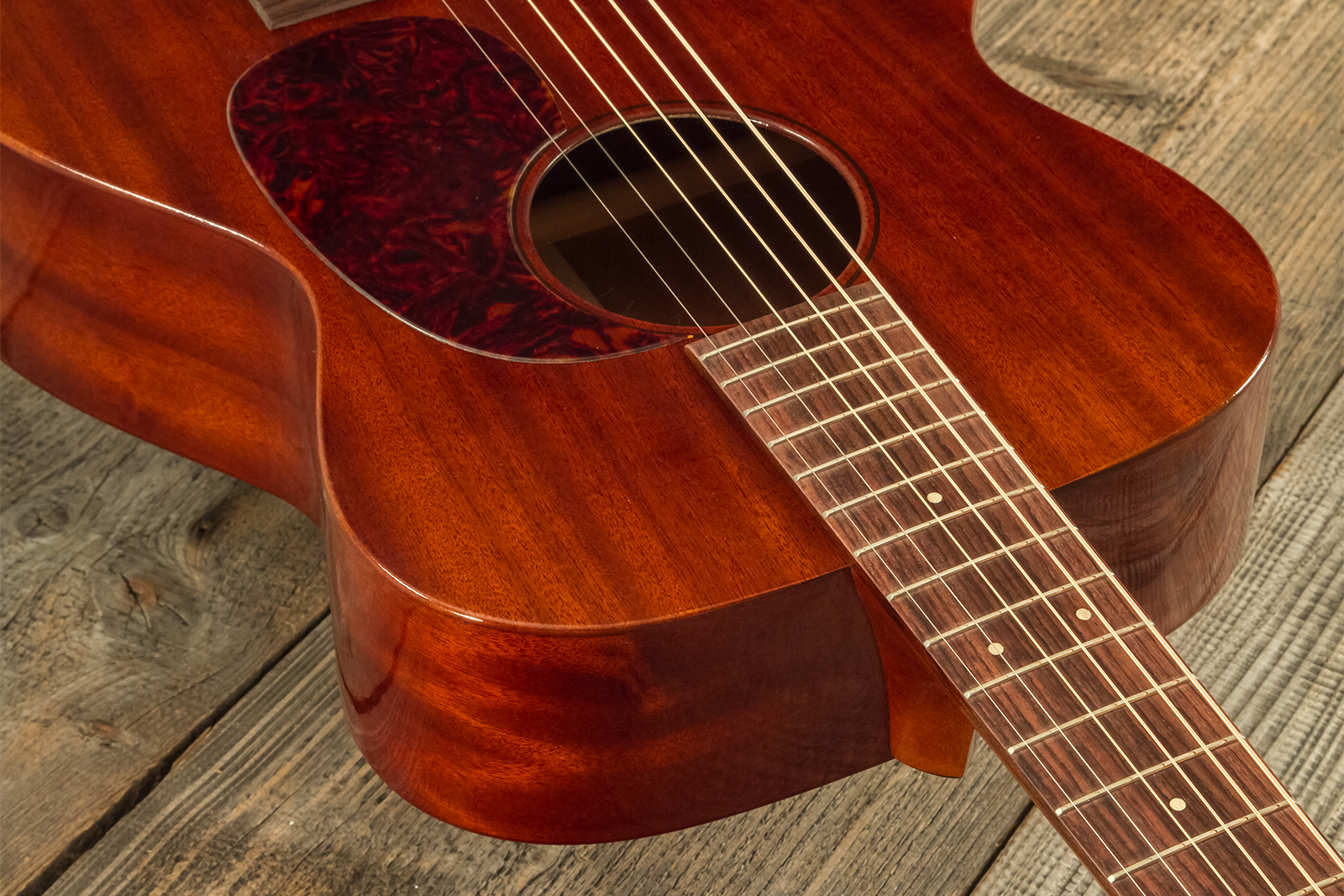 Atkin Oo14 Dust Bowl 00 Shsc Tout Acajou Rw #3855 - Natural - Guitare Folk - Variation 4