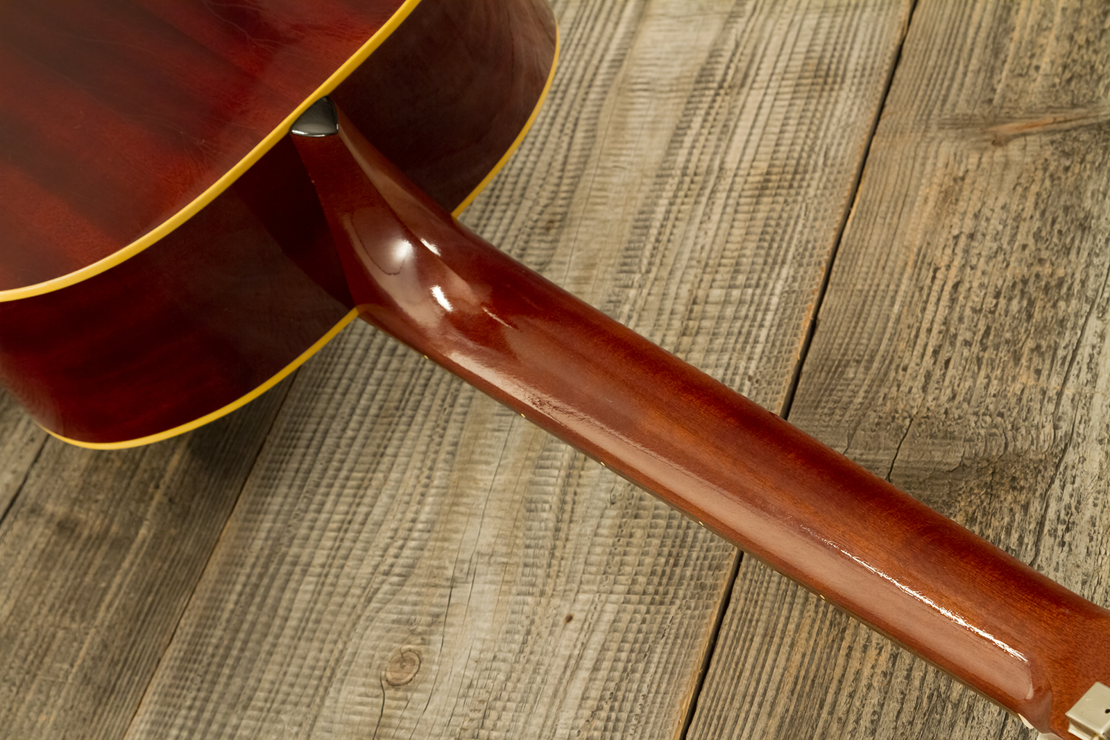 Atkin The Forty Three Dreadnought Epicea Acajou Rw #3851 - Aged Sunburst - Guitare Folk - Variation 10
