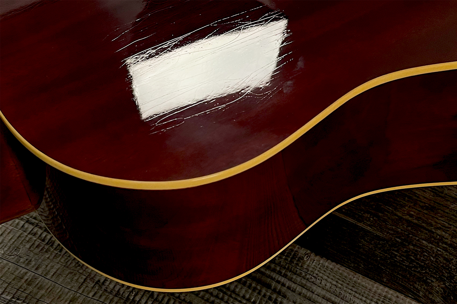 Atkin The Forty Three Dreadnought Epicea Acajou Rw #3851 - Aged Sunburst - Guitare Folk - Variation 13