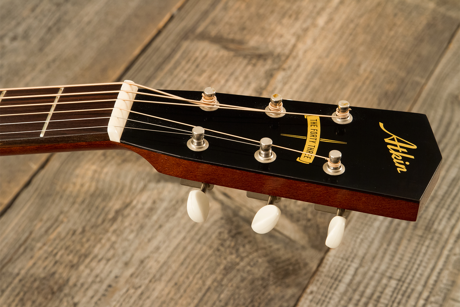 Atkin The Forty Three Dreadnought Epicea Acajou Rw #3851 - Aged Sunburst - Guitare Folk - Variation 6