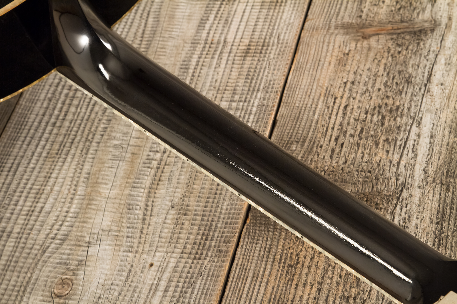 Atkin The Thirty Six Black Pearl Slope Shoulder Parlor Epicea Erable Eb #3856 - Black Pearl - Guitare Folk - Variation 9