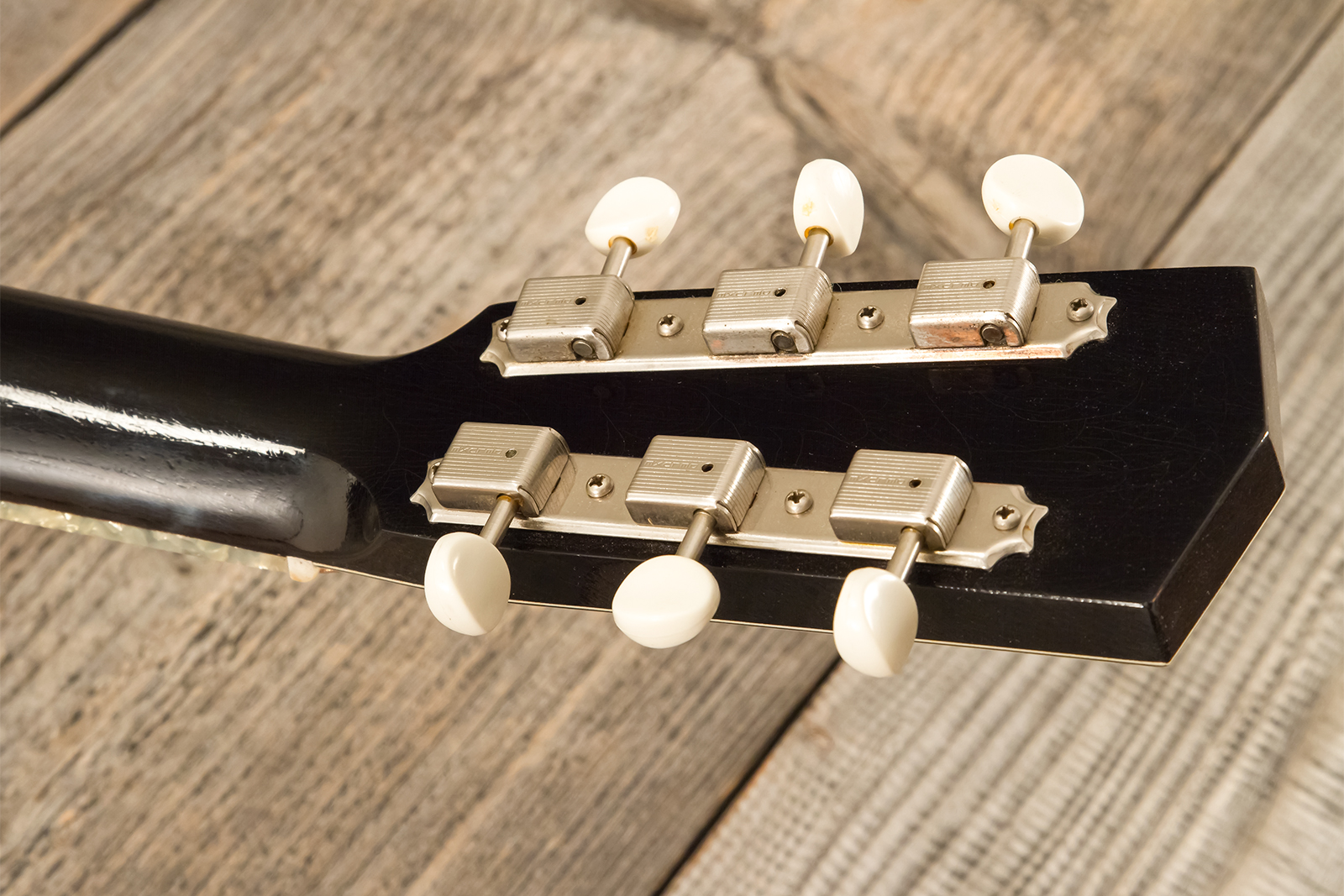 Atkin The Thirty Six Black Pearl Slope Shoulder Parlor Epicea Erable Eb #3856 - Black Pearl - Guitare Folk - Variation 10