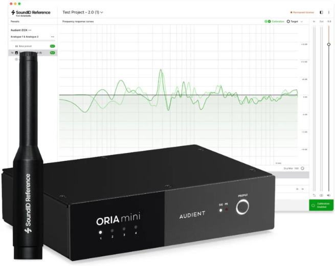 Audient Oria Mini + Soundid Reference Complete Bundle - ContrÔleur De Monitoring - Main picture