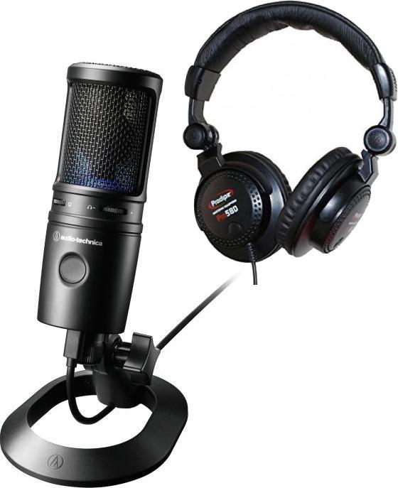 Pack micro Audio technica At2020 Usb+X + Pro580