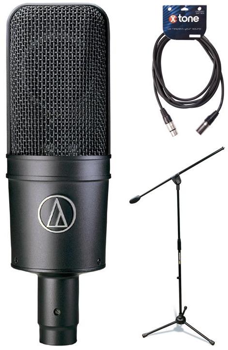 Pack home studio Audio technica AT4033 ASM + pied + câble
