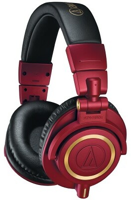 Audio Technica Ath-m50xrd - Rouge - Casque Studio - Main picture