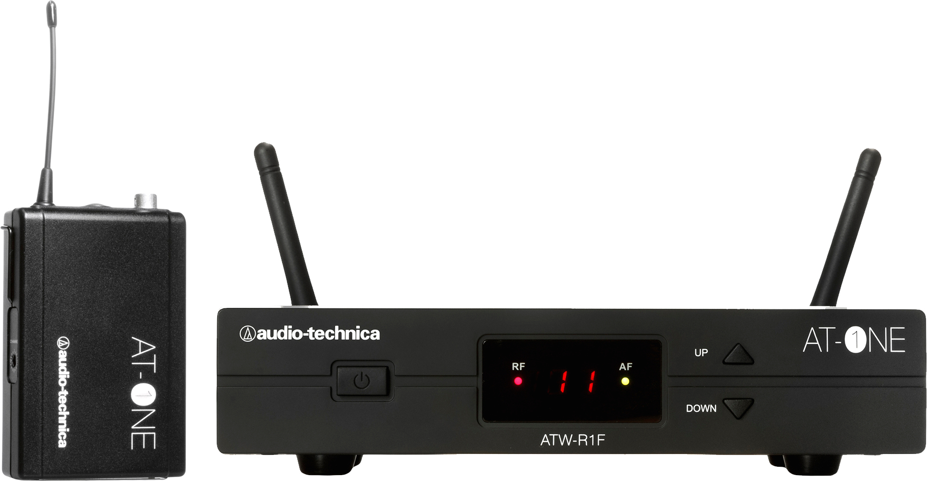 Audio Technica Atw11f Émetteur De Poche Atw-t1f - Ensemble Émetteur RÉcepteur Hf - Main picture