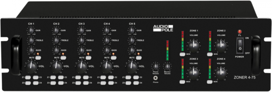 Audiopole Zoner 4 75 - Table De Mixage AmplifiÉe - Main picture
