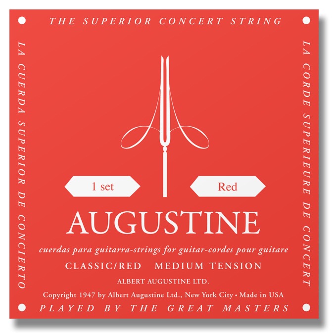 Augustine 650403 Jeu de Cordes Guitare Classique 