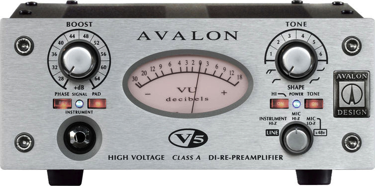 Avalon Design V5 Silver - PrÉampli - Main picture