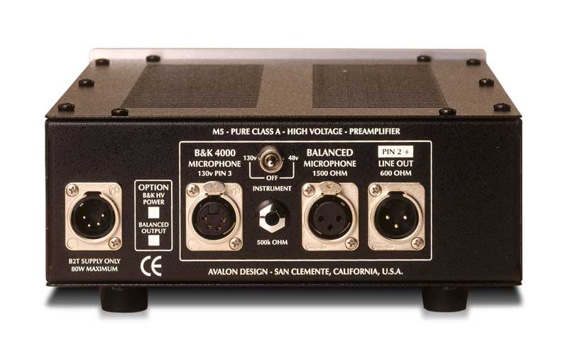 Avalon Design M5 Black - PrÉampli - Variation 1