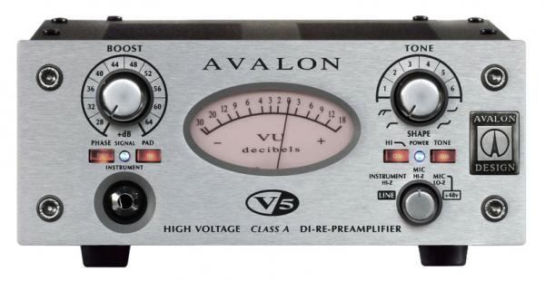 Préampli Avalon design V5 Silver