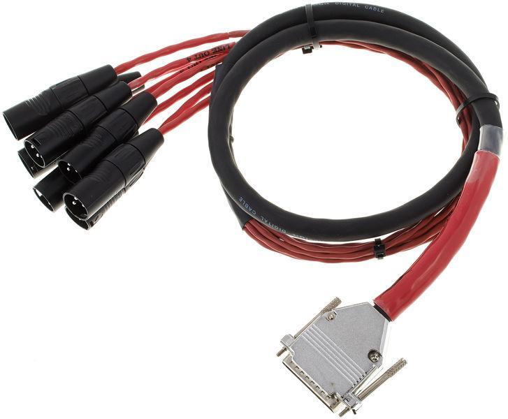 Câble multipaire & boîtier de scène Avid DB25-XLRm Digisnake - 3.60m