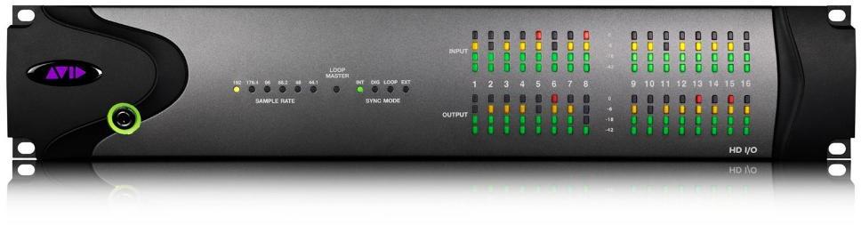 Interfaces et contrôleurs avid Avid HD I/O 16x16 ANALOG