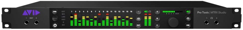 Interfaces et contrôleurs avid Avid MTRX STUDIO