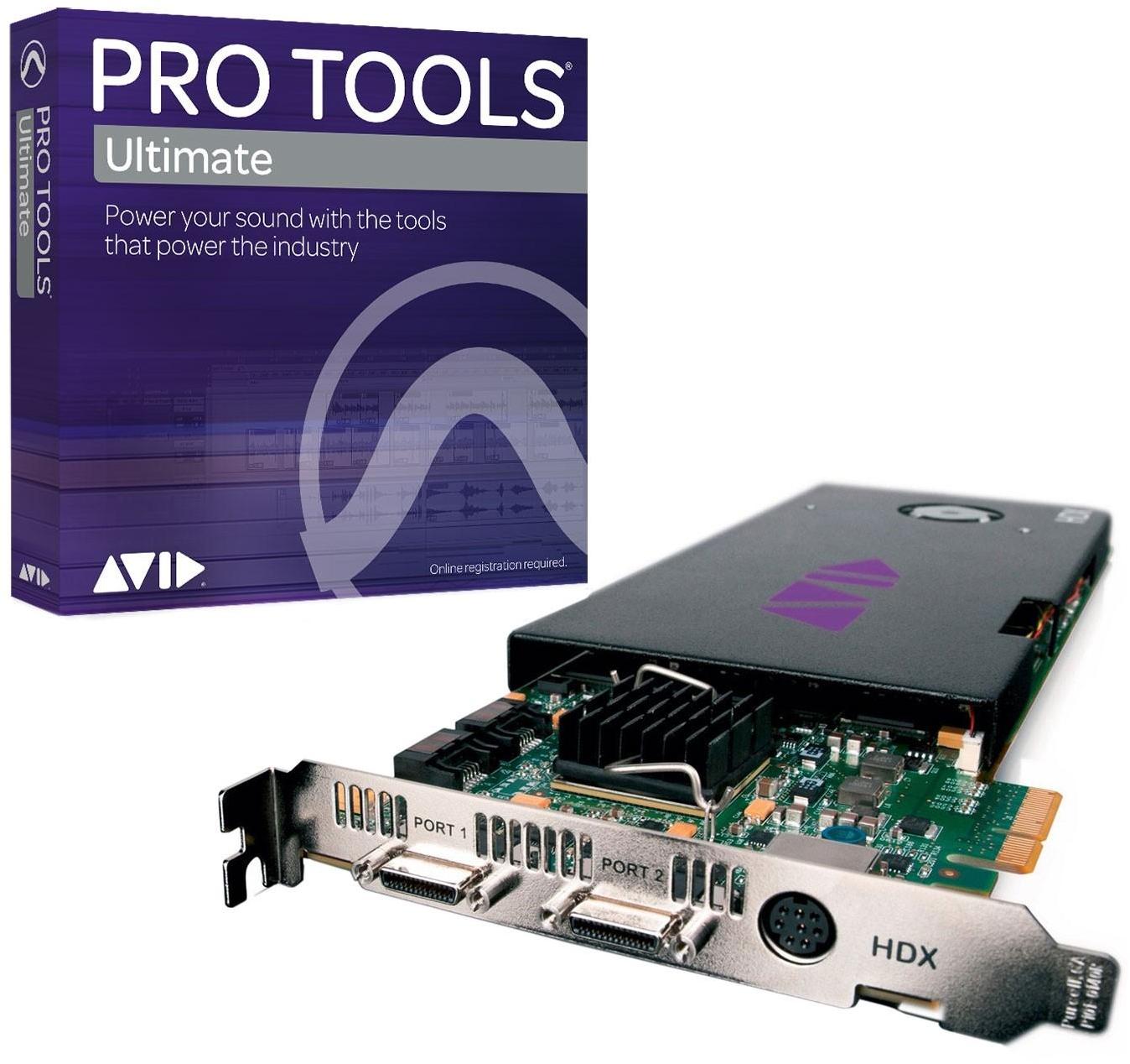 Système hd protools Avid AVID PCIe HDX CORE WITH PRO TOOLS ULTIMATE