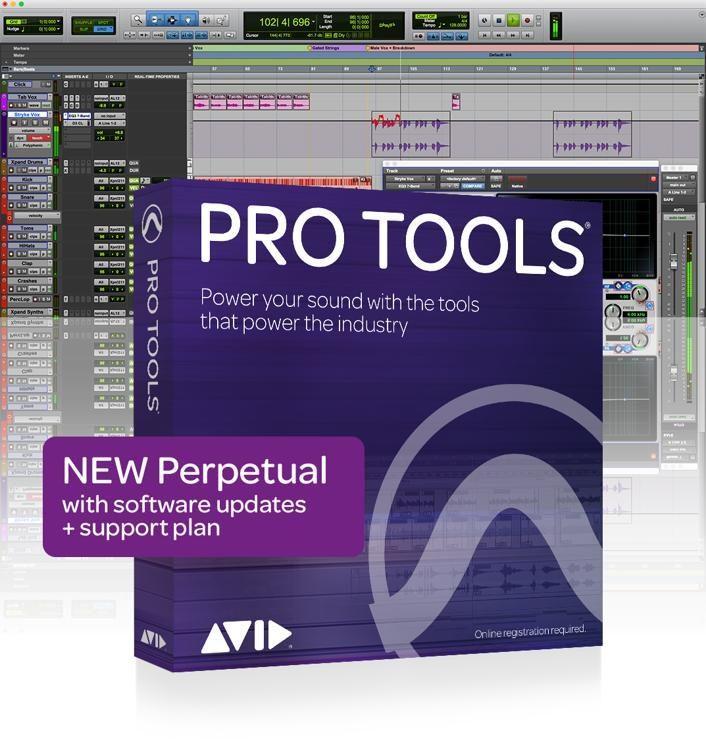 Logiciel protools avid Avid PRO TOOLS PERPETUAL LICENCE