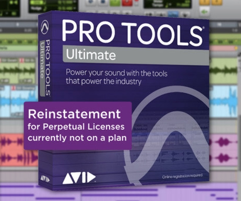 Avid Pro Tools Ultimate Reinstatment - Logiciel Protools Avid - Main picture