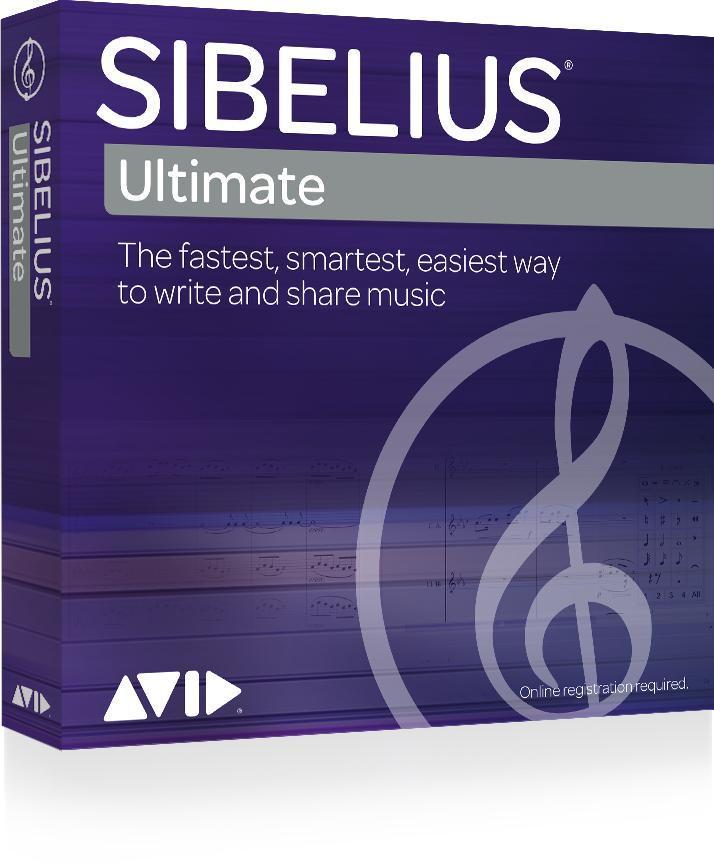 Editeur de partitions Avid Sibelius Ultimate