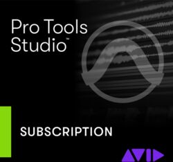 Logiciel séquenceur Avid Pro Tools Studio Subscription