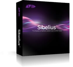 Editeur de partitions Avid Sibelius with Annual Upgrade Plan