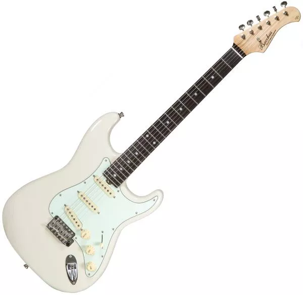 Guitare électrique solid body Bacchus Global BST 650B - Olympic white