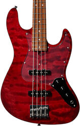 Basse électrique solid body Bacchus Japan Tune Up JT WL4-QM RSM/M