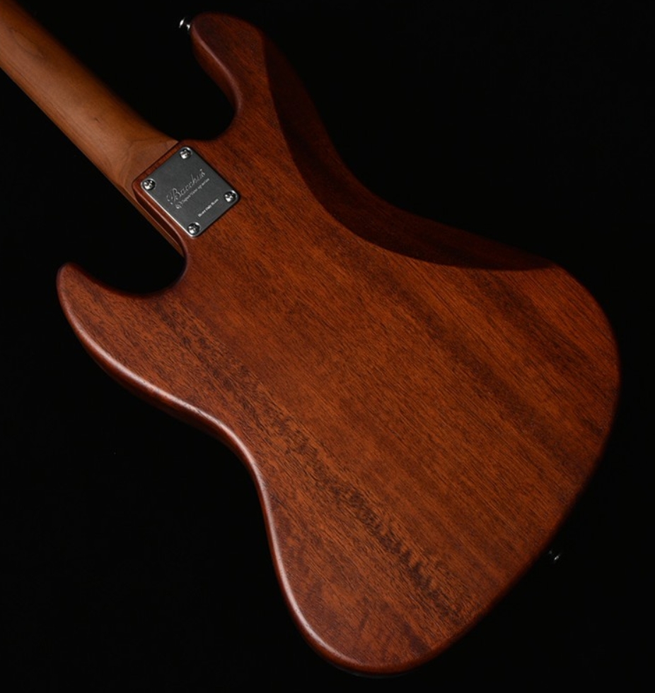 Bacchus Jt Wl4-qm Rsm/m Jap Tune Up Mn - Natural Satin - Basse Électrique Solid Body - Variation 1