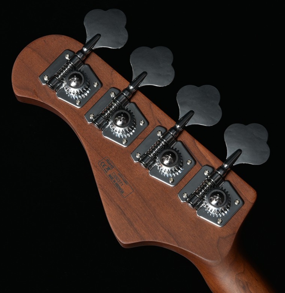 Bacchus Jt Wl4-qm Rsm/m Jap Tune Up Mn - Brown Satin - Basse Électrique Solid Body - Variation 1