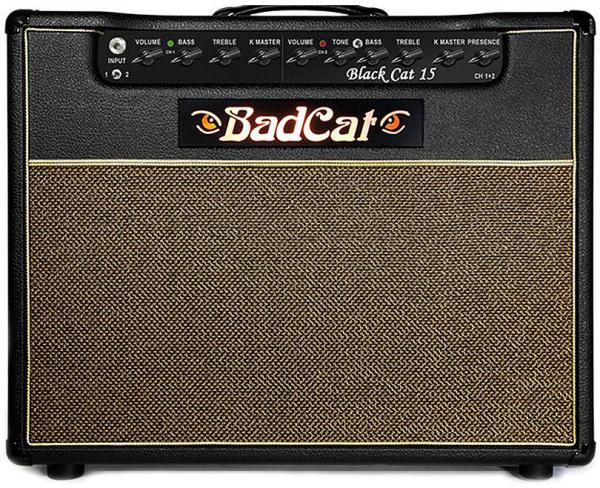 Combo ampli guitare électrique Bad cat                         Black Cat 15 1x12 Combo