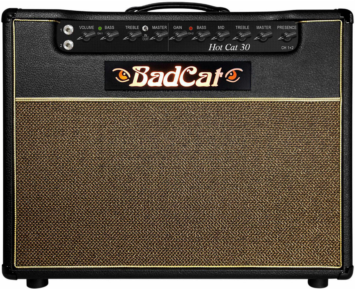 Bad Cat Hot Cat 30 1x12 - Ampli Guitare Électrique Combo - Main picture