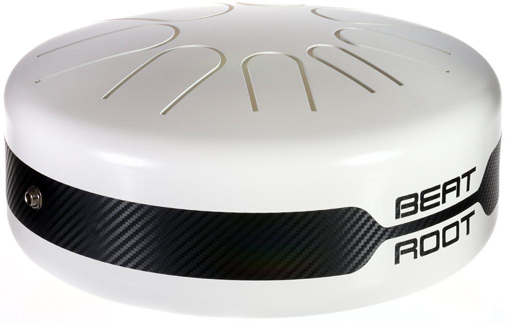 Handpans & steel tongues drums Beat root Electro-acoustique Blanc
