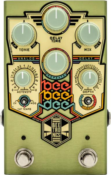 Beetronics BeeBeeDee Analog Delay Pedal de reverb / delay / eco