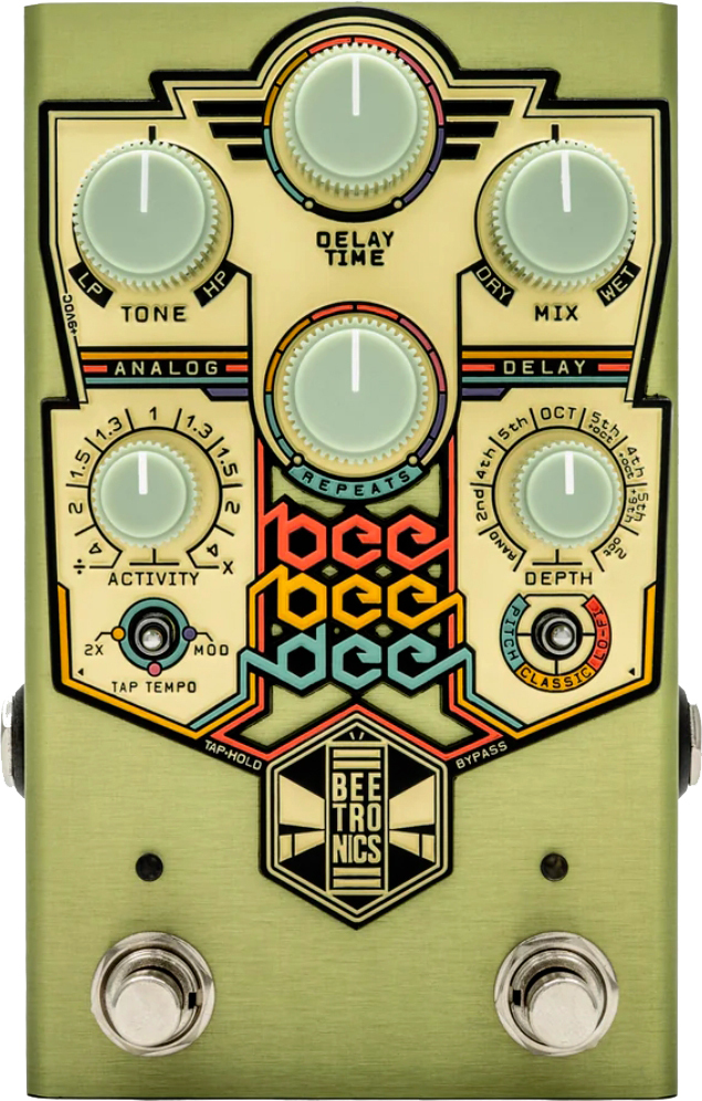 Beetronics Beedeedee Analog Delay - PÉdale Reverb / Delay / Echo - Main picture