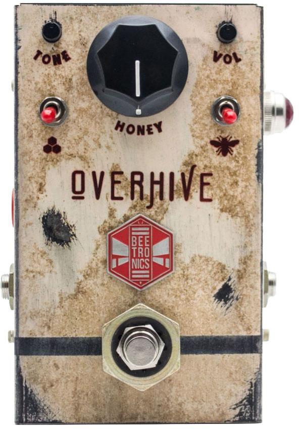 Pédale overdrive / distortion / fuzz Beetronics Overhive