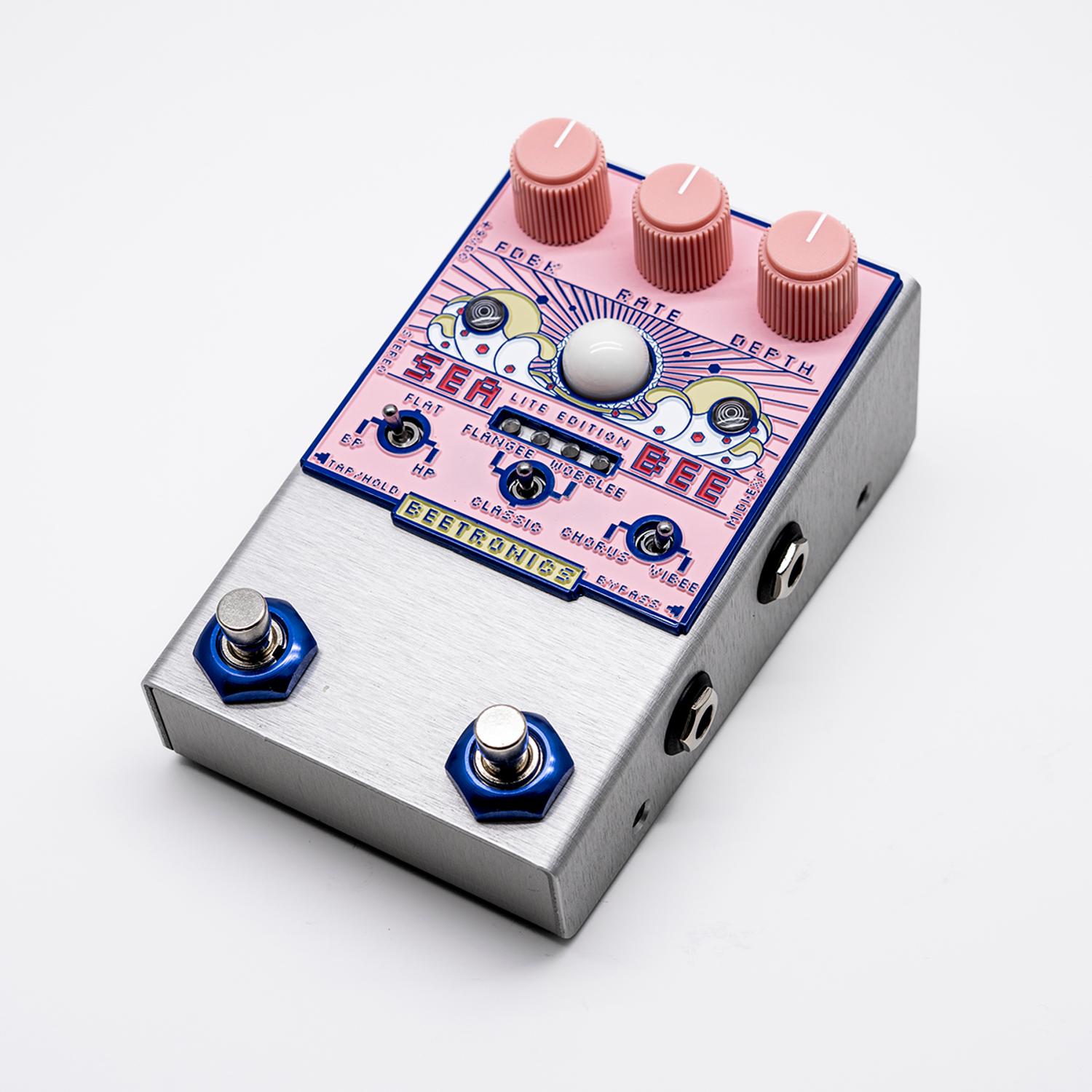 Beetronics Seabee Lite Pink Chorus - PÉdale Chorus / Flanger / Phaser / Tremolo - Variation 1