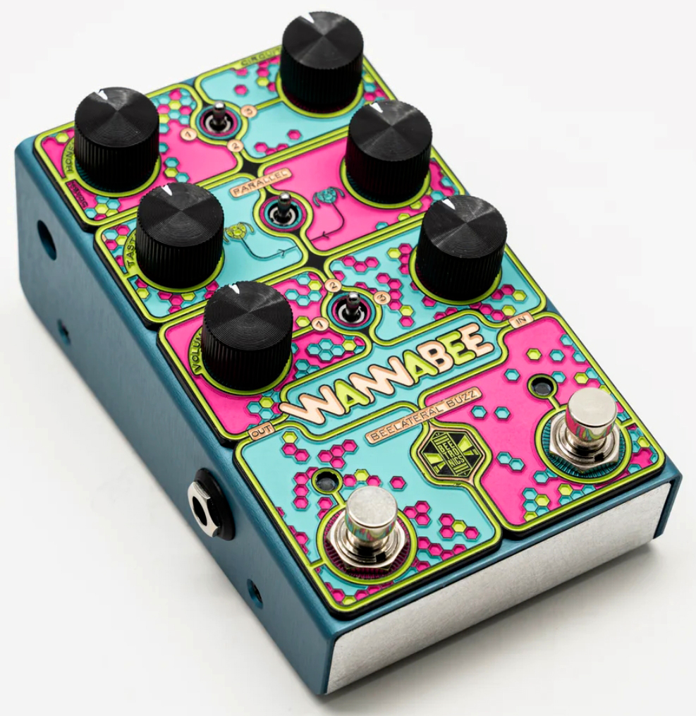 Beetronics Wannabee Beelateral Buzz Overdrive - PÉdale Reverb / Delay / Echo - Variation 2