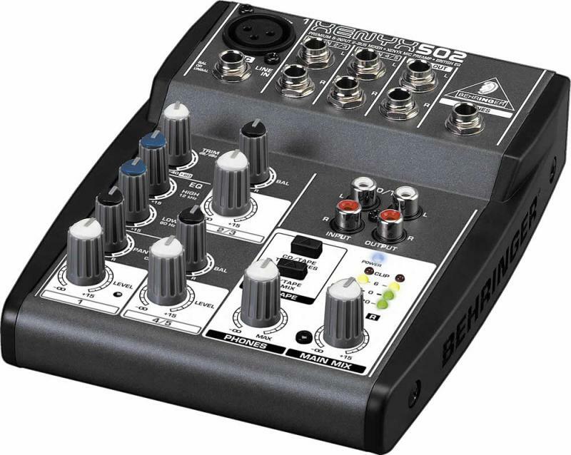 Behringer Xenyx 502 - Table De Mixage Analogique - Main picture