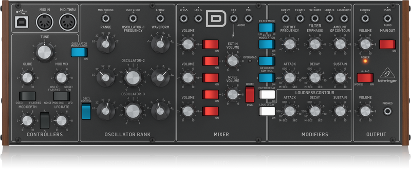 Behringer Model D - Expandeur - Variation 1