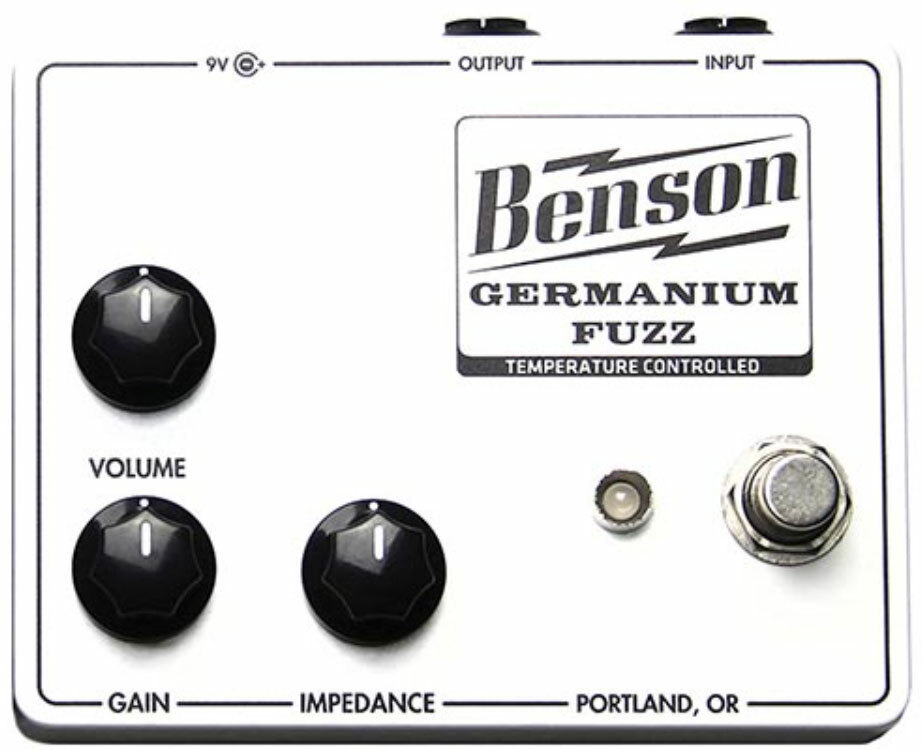 Benson Amps Germanium Fuzz White - PÉdale Overdrive / Distortion / Fuzz - Main picture