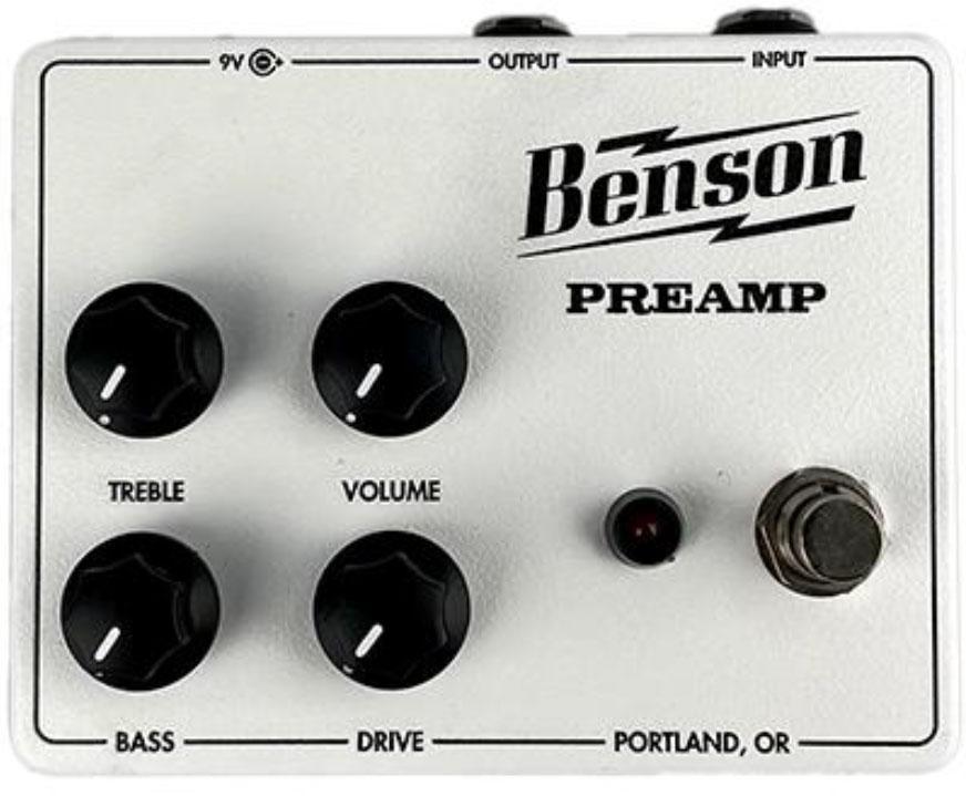 Preampli électrique Benson amps Tuxedo Preamp