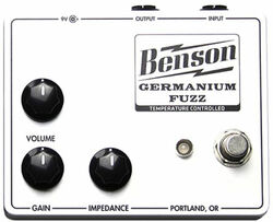 Pédale overdrive / distortion / fuzz Benson amps Germanium Fuzz White