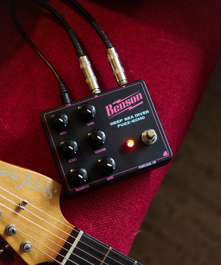 Benson Amps Jessica Dobson Deep Sea Diver Fuzz Echo Signature - PÉdale Overdrive / Distortion / Fuzz - Variation 2