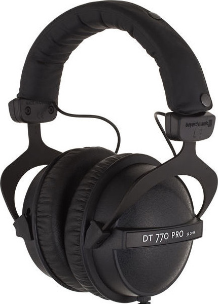 beyerdynamic Casque studio DT 770 M fermé, atténuation 35dBA