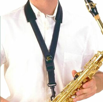 Bg S10sh Confort Saxophone Alto Ou Tenor - Courroie Saxophone - Main picture