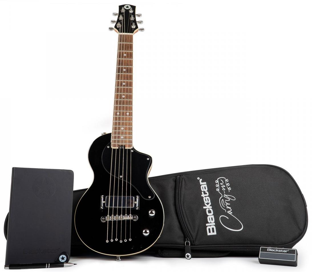Pack guitare électrique Blackstar Carry-on Travel Guitar Standard Pack - White