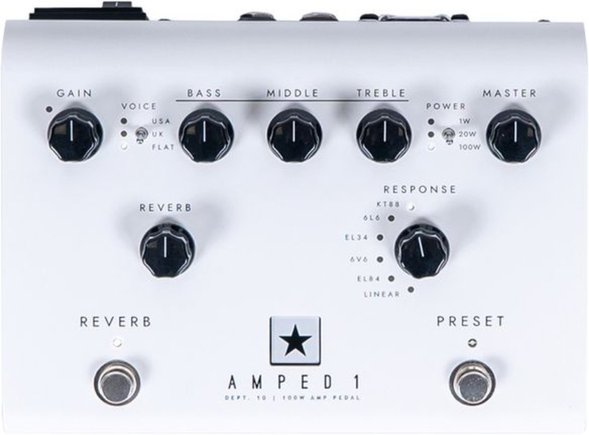 Blackstar Dept. 10 Amped 1 Guitar Amp Pedal 1/20/100w - Ampli Puissance Guitare Électrique - Main picture